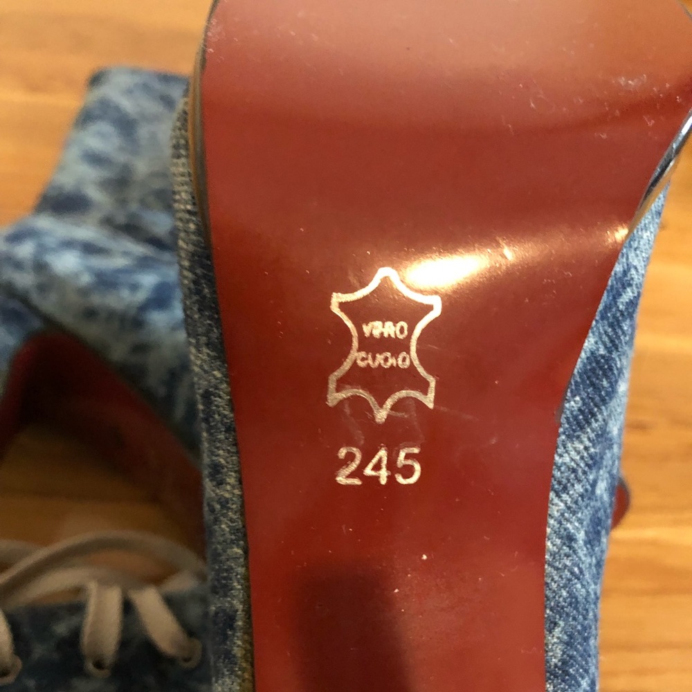 Vero Cuoio Denim Boots - Picture 8 of 16